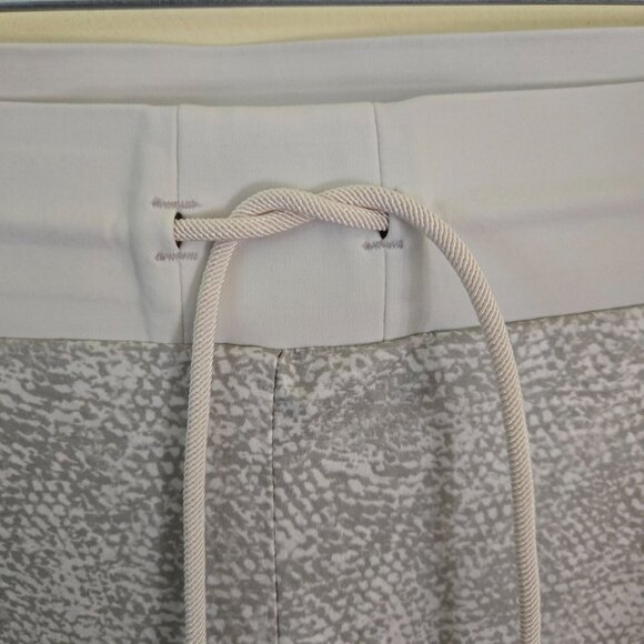 Athleta Venture Printed Jogger Pant Viper Gray Zip Pockets Size 8 - Picture 9 of 12